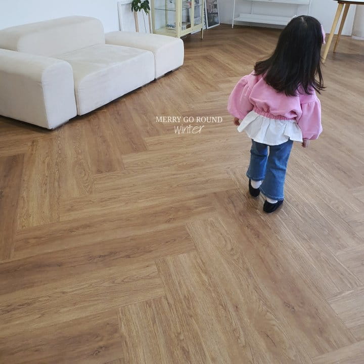 MERRY GO ROUND - Korean Children Fashion - #Kfashion4kids - Frill Sweatshirt - 5