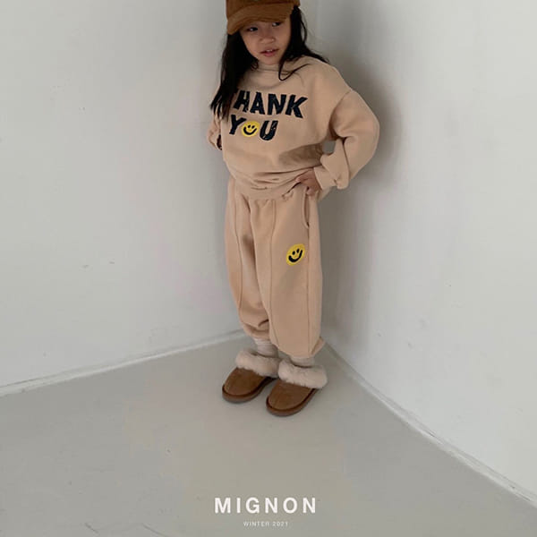 MIGNON - Korean Children Fashion - #Kfashion4kids - Thank You Smile Pants - 9