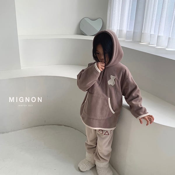 MIGNON - Korean Children Fashion - #Kfashion4kids - Bbogle Bear Fleece - 9