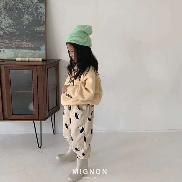 MIGNON - Korean Children Fashion - #Kfashion4kids - Penguin Sweatshirt - 3
