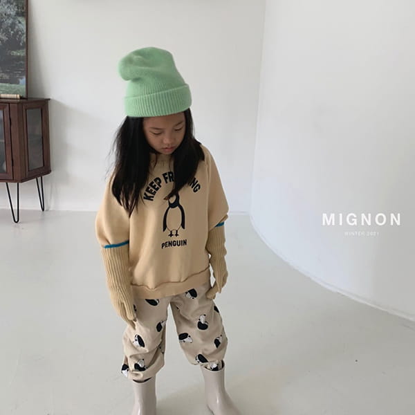 MIGNON - Korean Children Fashion - #Kfashion4kids - Penguin Sweatshirt - 5