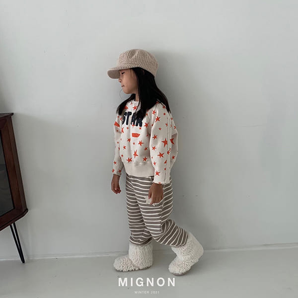 MIGNON - Korean Children Fashion - #Kfashion4kids - Star Sweatshirt - 4