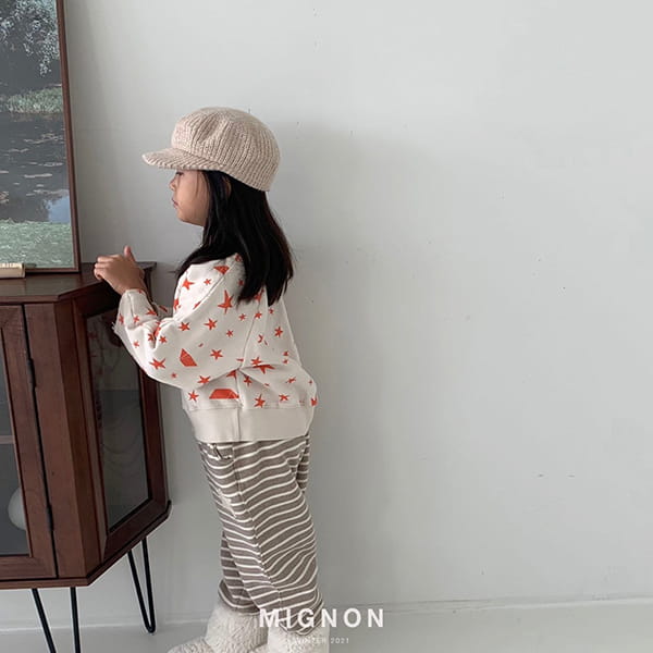 MIGNON - Korean Children Fashion - #Kfashion4kids - Star Sweatshirt - 6
