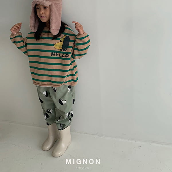 MIGNON - Korean Children Fashion - #Kfashion4kids - Hello Dog Tee - 11