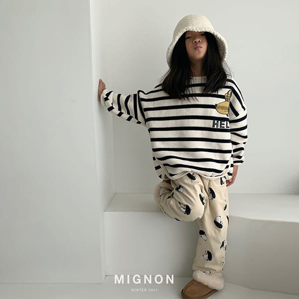 MIGNON - Korean Children Fashion - #Kfashion4kids - Hello Dog Tee - 5