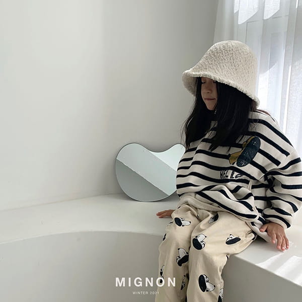 MIGNON - Korean Children Fashion - #Kfashion4kids - Hello Dog Tee - 6