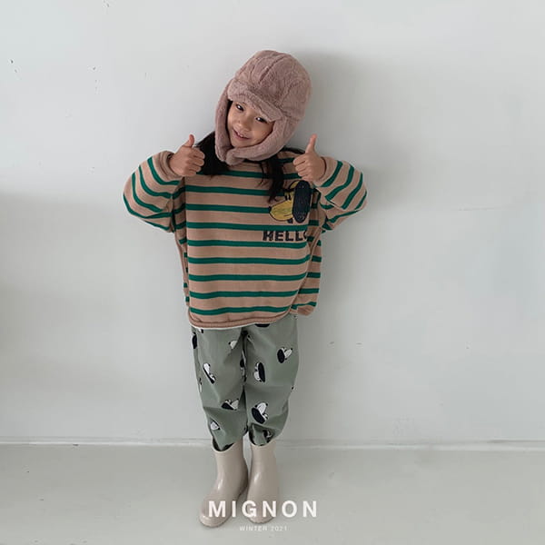 MIGNON - Korean Children Fashion - #Kfashion4kids - Hello Dog Tee - 9
