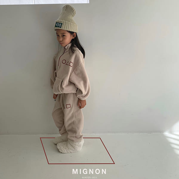 MIGNON - Korean Children Fashion - #Kfashion4kids - Squid Half Zip-up Jumper