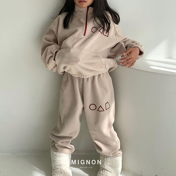 MIGNON - Korean Children Fashion - #Kfashion4kids - Squid Half Zip-up Jumper - 7