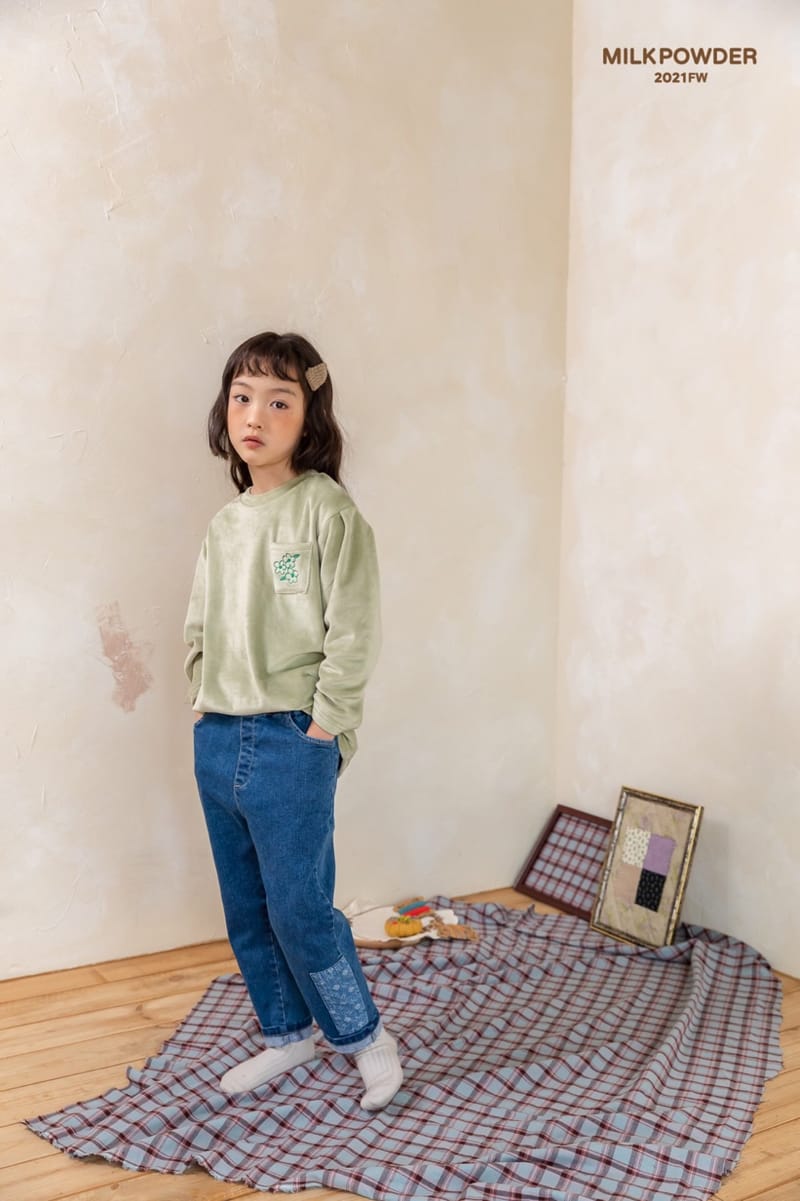 MILK POWDER - Korean Children Fashion - #Kfashion4kids - Velvet Tee - 3