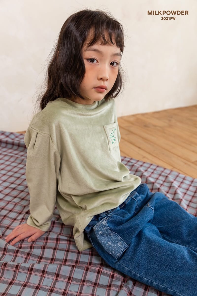 MILK POWDER - Korean Children Fashion - #Kfashion4kids - Velvet Tee - 4