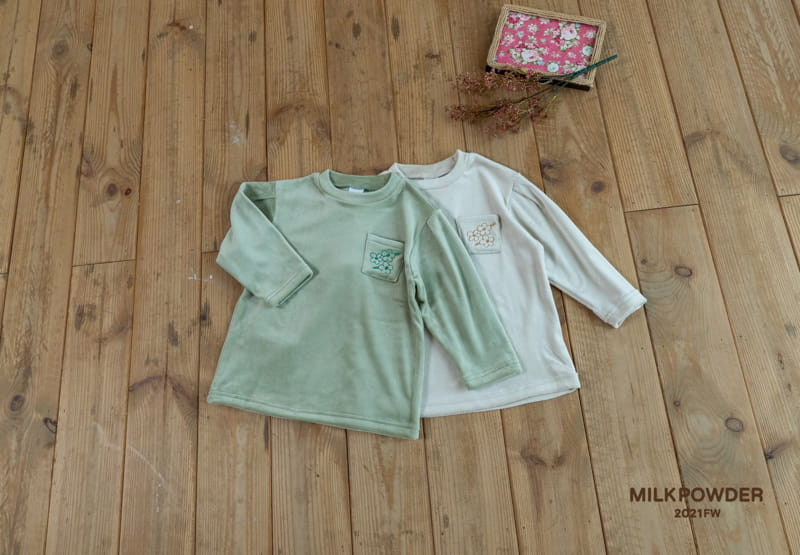 MILK POWDER - Korean Children Fashion - #Kfashion4kids - Velvet Tee - 7