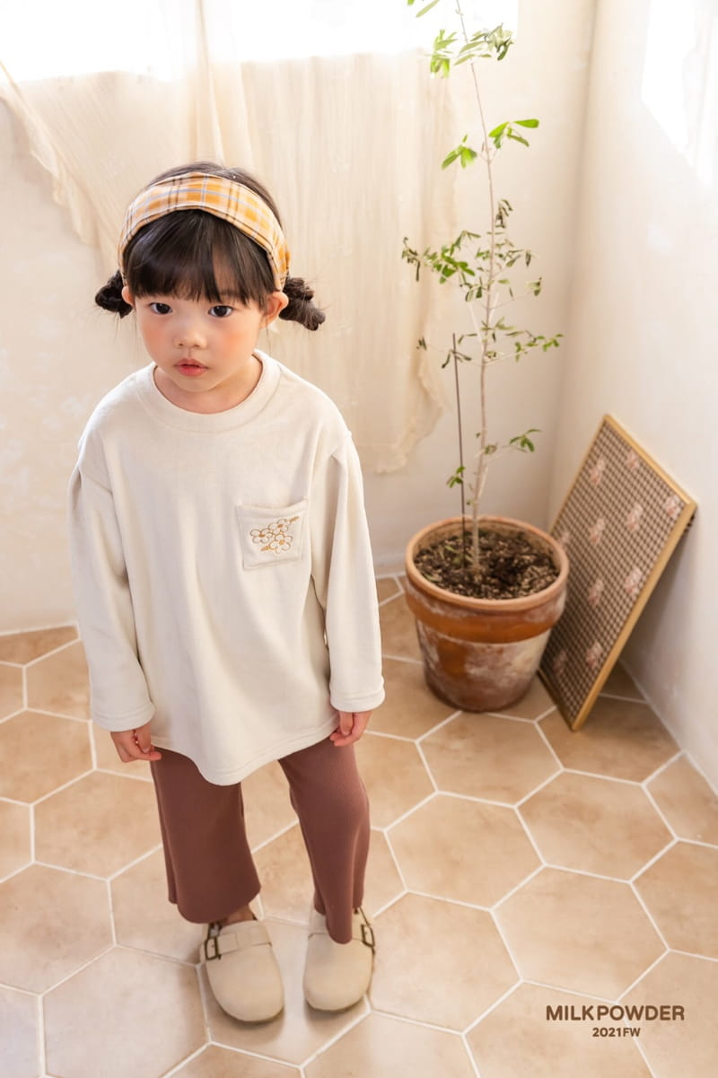 MILK POWDER - Korean Children Fashion - #Kfashion4kids - Velvet Tee - 8