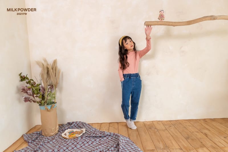 MILK POWDER - Korean Children Fashion - #Kfashion4kids - Patch Jeans - 5
