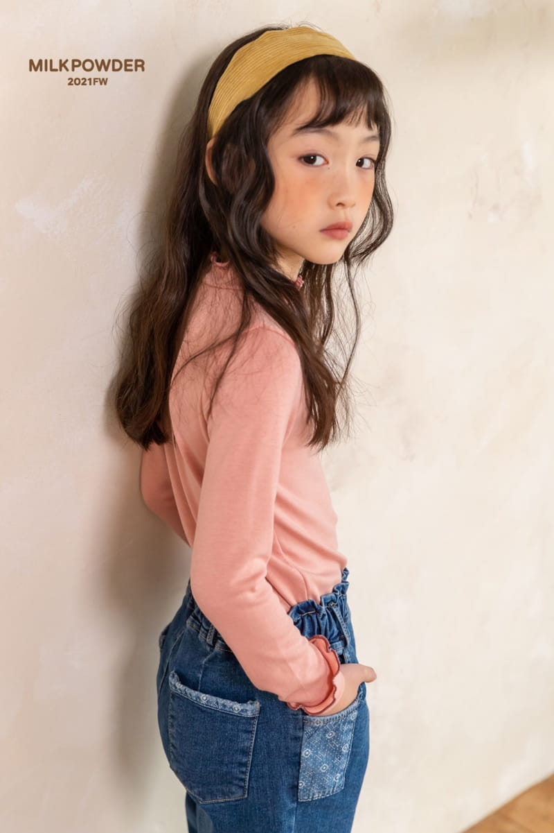 MILK POWDER - Korean Children Fashion - #Kfashion4kids - Patch Jeans - 6