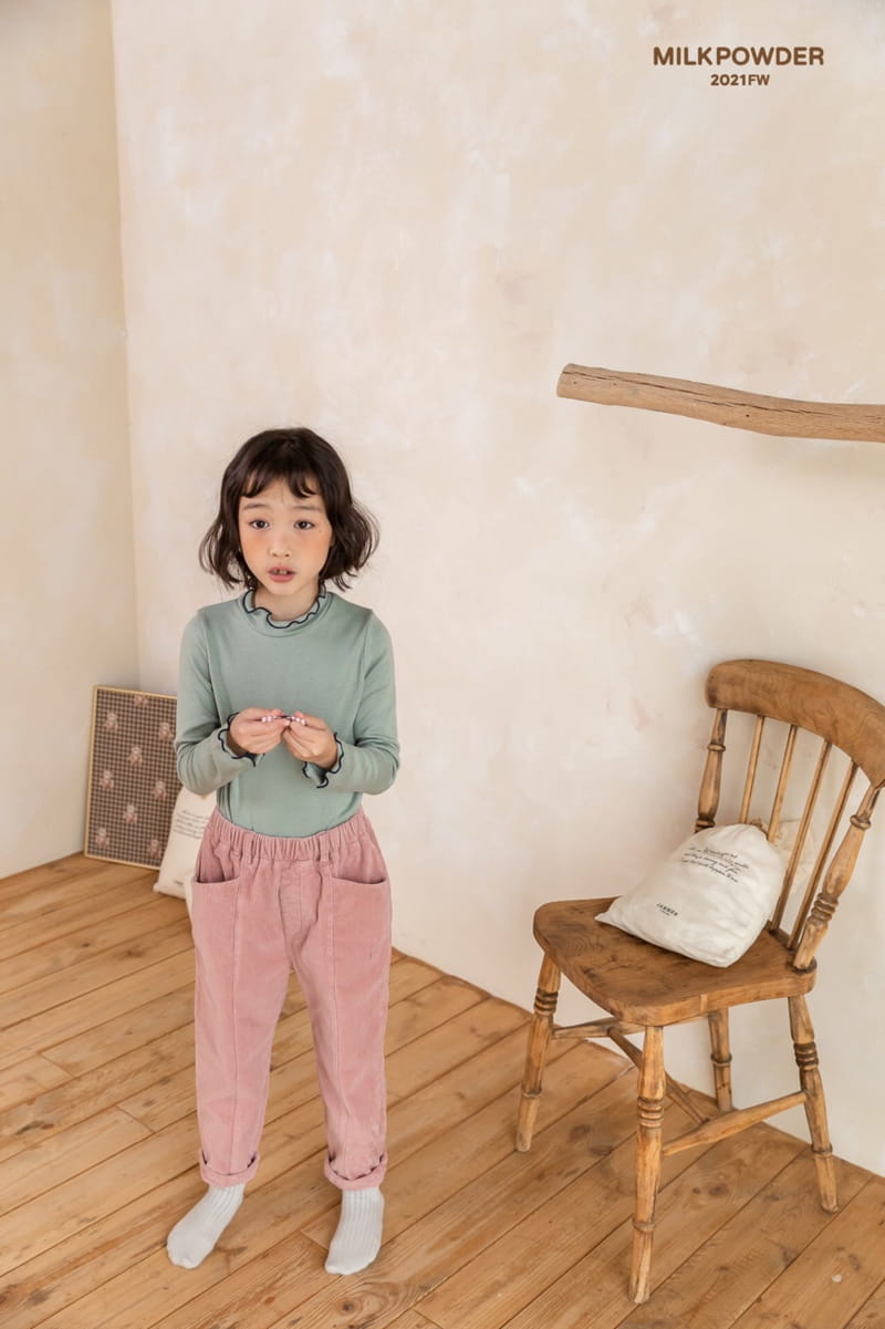 MILK POWDER - Korean Children Fashion - #Kfashion4kids - Rib Pants - 12