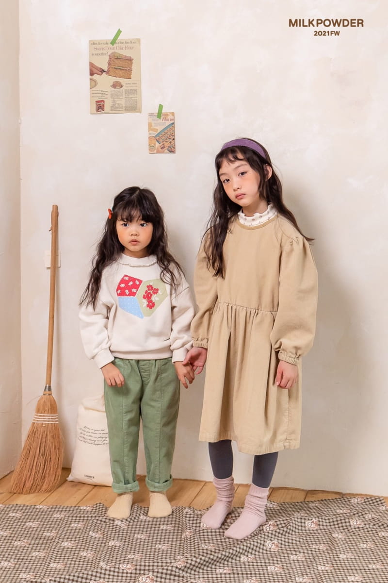 MILK POWDER - Korean Children Fashion - #Kfashion4kids - Rib Pants - 8