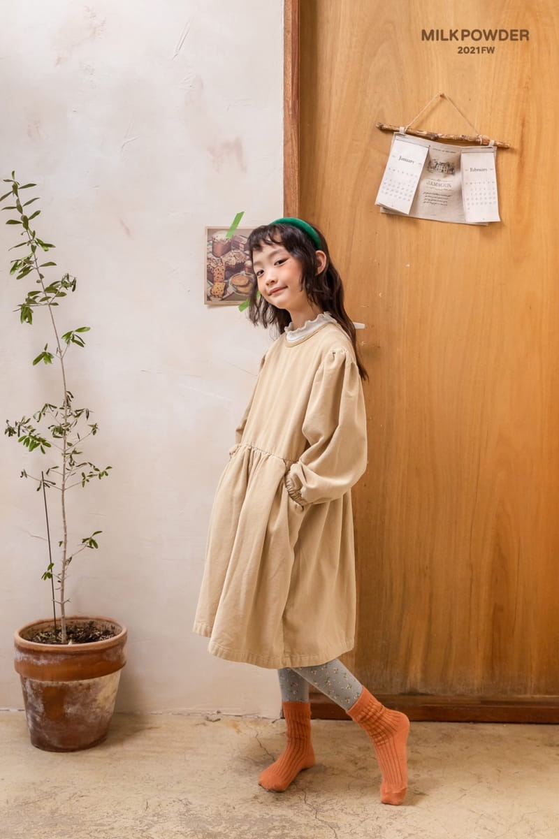 MILK POWDER - Korean Children Fashion - #Kfashion4kids - Rib One-piece - 11