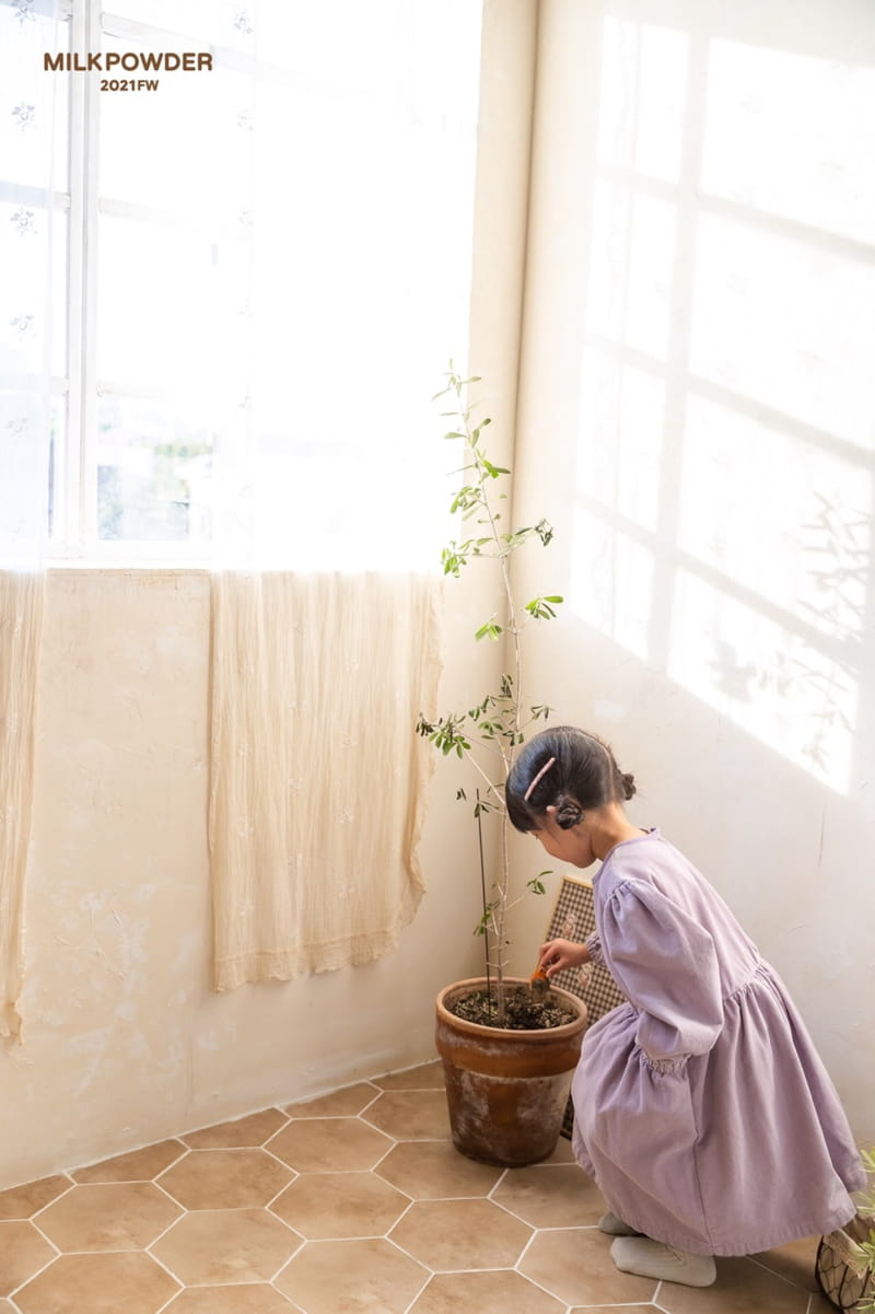 MILK POWDER - Korean Children Fashion - #Kfashion4kids - Rib One-piece - 2