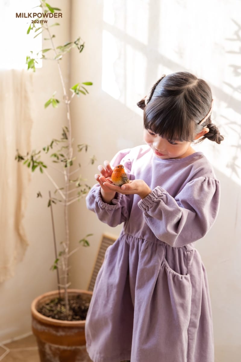 MILK POWDER - Korean Children Fashion - #Kfashion4kids - Rib One-piece - 3