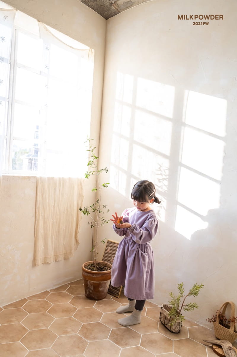 MILK POWDER - Korean Children Fashion - #Kfashion4kids - Rib One-piece - 4