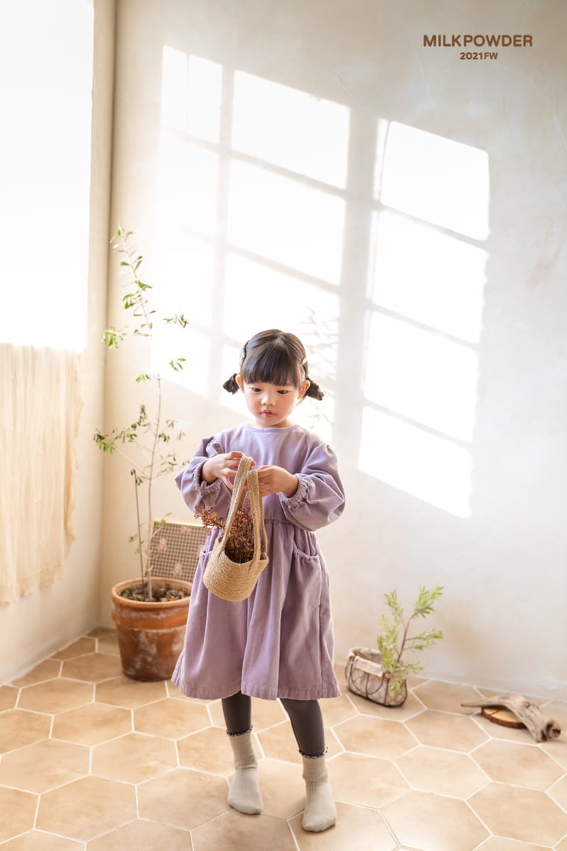 MILK POWDER - Korean Children Fashion - #Kfashion4kids - Rib One-piece - 5