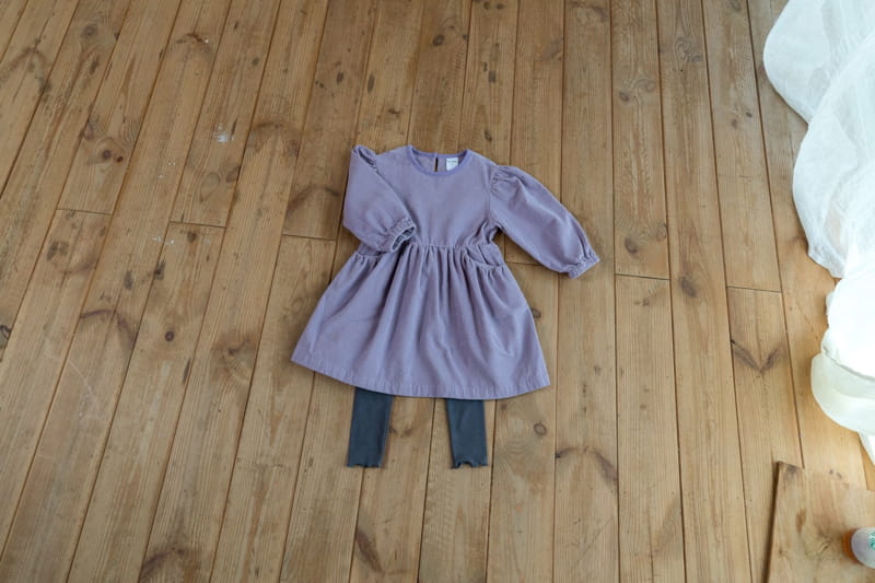 MILK POWDER - Korean Children Fashion - #Kfashion4kids - Rib One-piece - 6