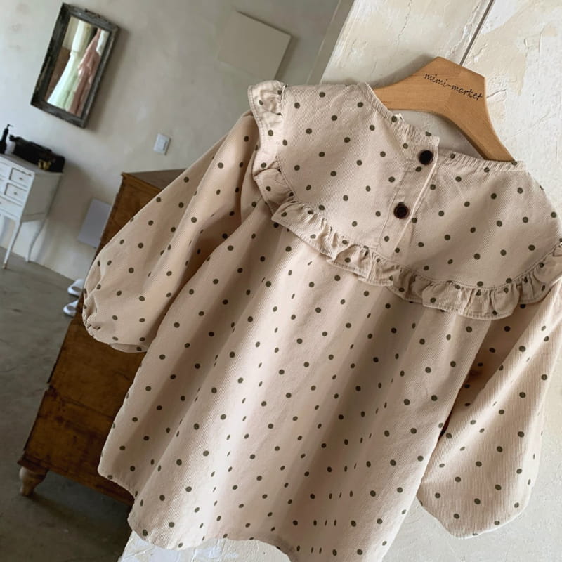 MIMI MARKET - Korean Children Fashion - #Kfashion4kids - Dots Ni One-piece - 10