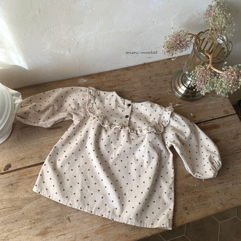 MIMI MARKET - Korean Children Fashion - #Kfashion4kids - Dots Ni One-piece - 11