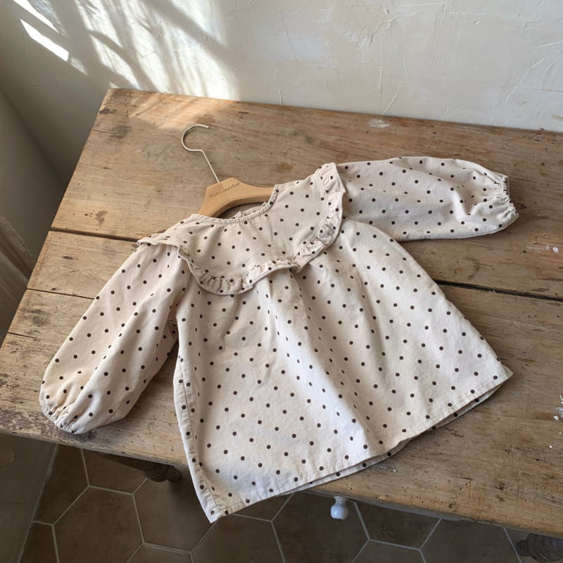 MIMI MARKET - Korean Children Fashion - #Kfashion4kids - Dots Ni One-piece - 3