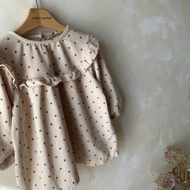 MIMI MARKET - Korean Children Fashion - #Kfashion4kids - Dots Ni One-piece - 8