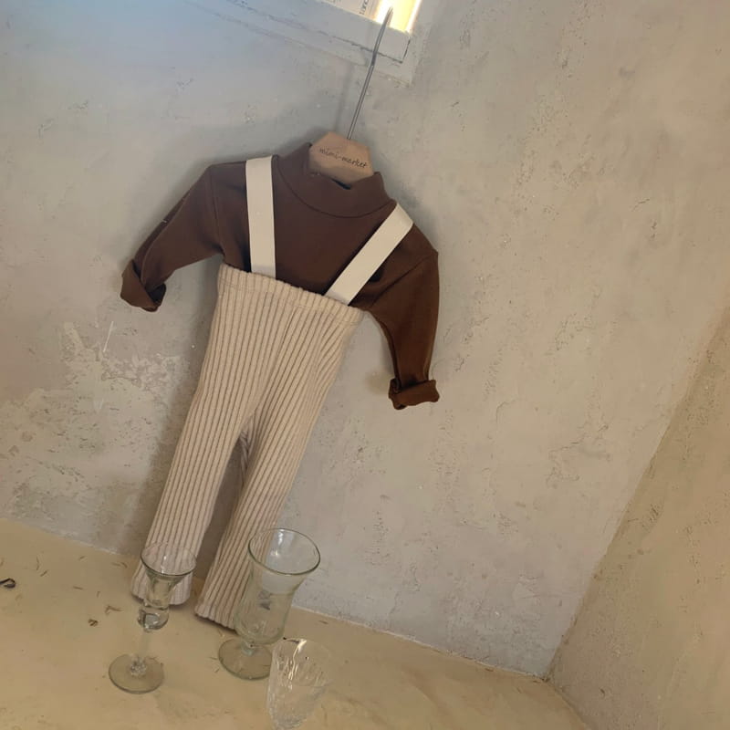 MIMI MARKET - Korean Children Fashion - #Kfashion4kids - Peach Turtleneck Tee - 11