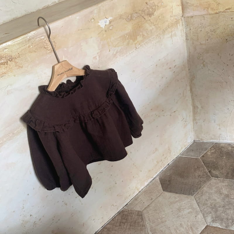 MIMI MARKET - Korean Children Fashion - #Kfashion4kids - Simple Cona Blouse - 12