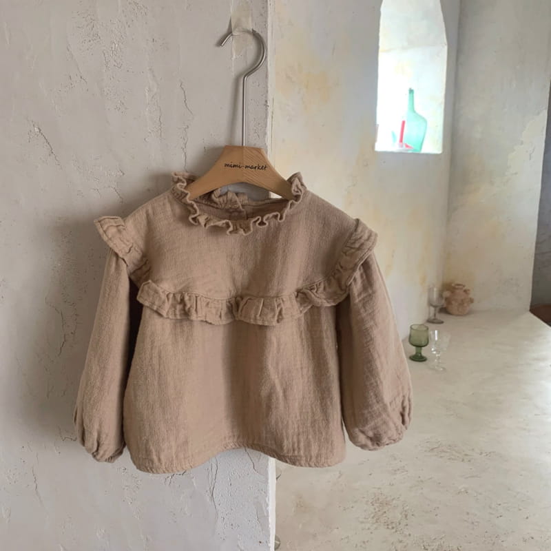 MIMI MARKET - Korean Children Fashion - #Kfashion4kids - Simple Cona Blouse - 9