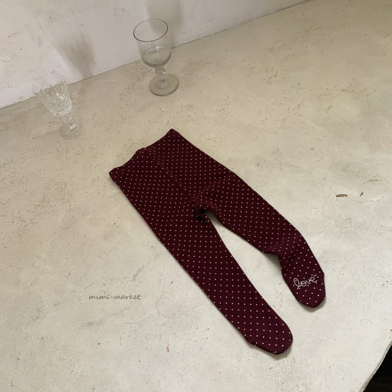 MIMI MARKET - Korean Children Fashion - #Kfashion4kids - Dots Leggings - 11
