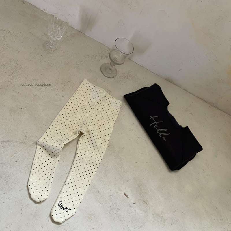 MIMI MARKET - Korean Children Fashion - #Kfashion4kids - Dots Leggings - 2