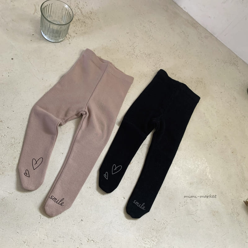 MIMI MARKET - Korean Children Fashion - #Kfashion4kids - Smile Leggings