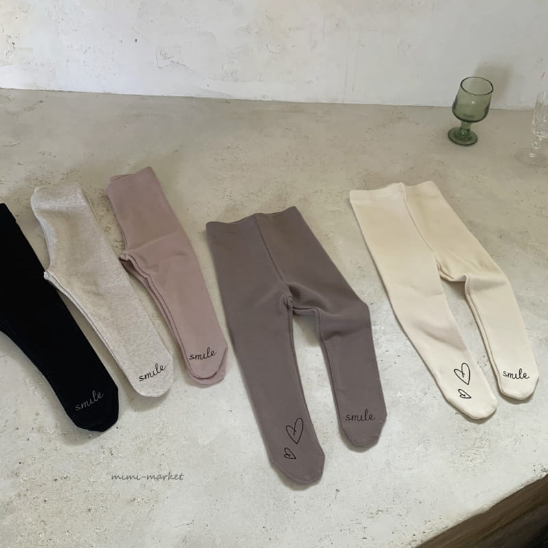 MIMI MARKET - Korean Children Fashion - #Kfashion4kids - Smile Leggings - 10
