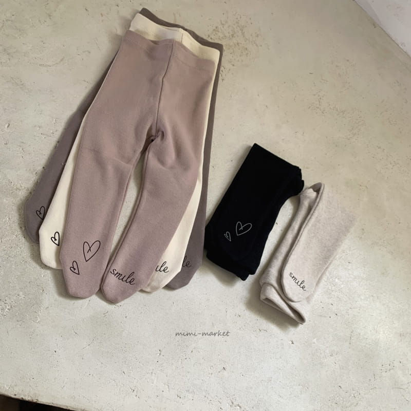 MIMI MARKET - Korean Children Fashion - #Kfashion4kids - Smile Leggings - 4
