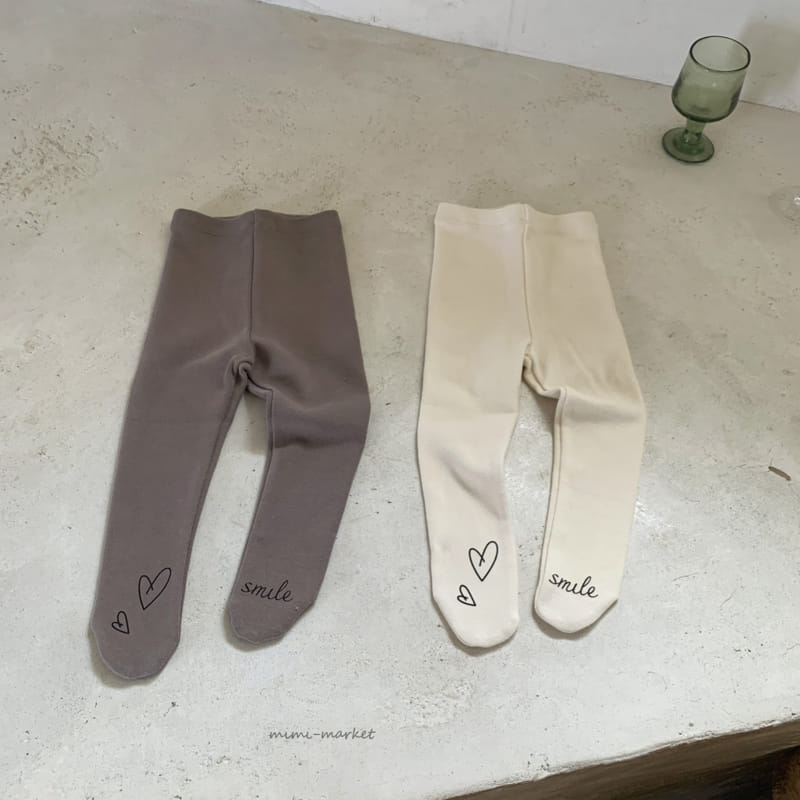 MIMI MARKET - Korean Children Fashion - #Kfashion4kids - Smile Leggings - 7