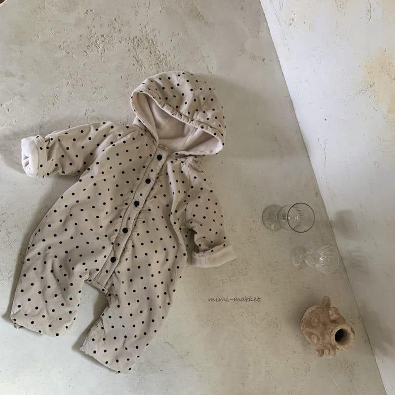 MIMI MARKET - Korean Children Fashion - #Kfashion4kids - Dot Cozy Bodysuit