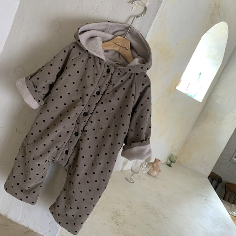 MIMI MARKET - Korean Children Fashion - #Kfashion4kids - Dot Cozy Bodysuit - 11
