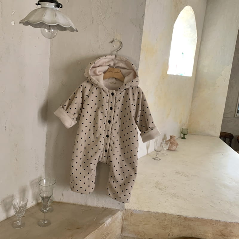 MIMI MARKET - Korean Children Fashion - #Kfashion4kids - Dot Cozy Bodysuit - 5