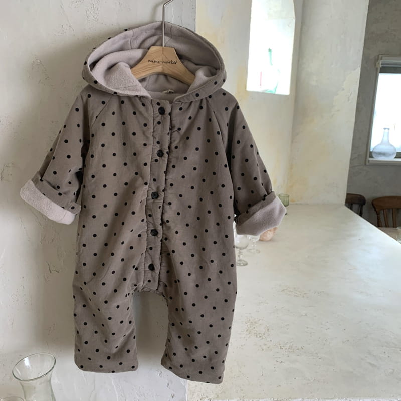 MIMI MARKET - Korean Children Fashion - #Kfashion4kids - Dot Cozy Bodysuit - 9
