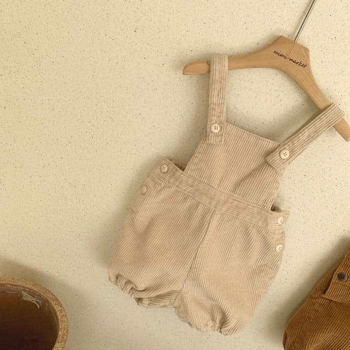 MIMI MARKET - Korean Children Fashion - #Kfashion4kids - Pupkin Dungarees - 6