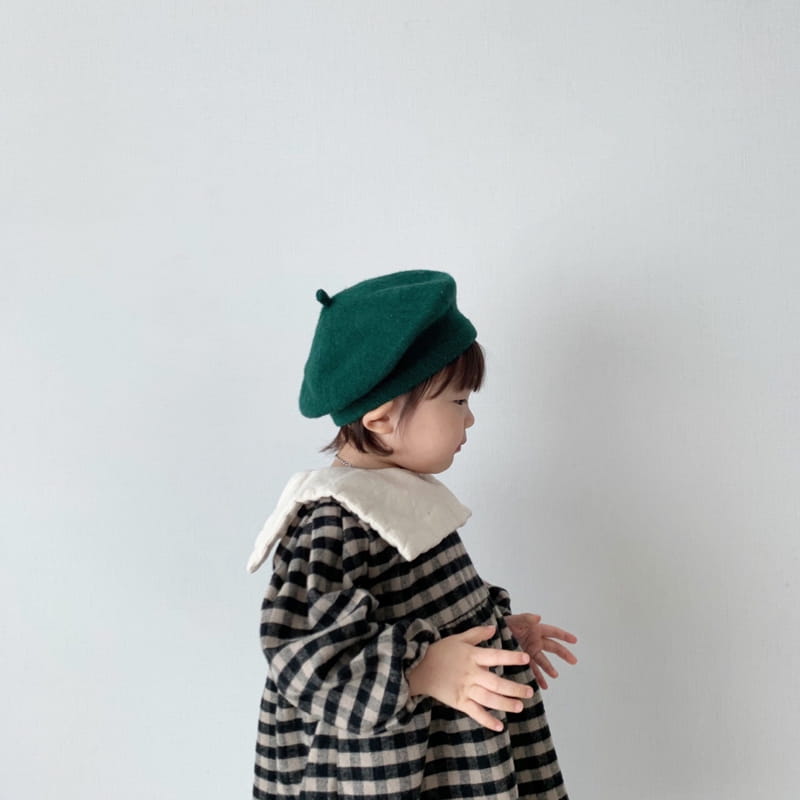 MINI POWDER - Korean Children Fashion - #Kfashion4kids - Check Sailor One-piece - 12