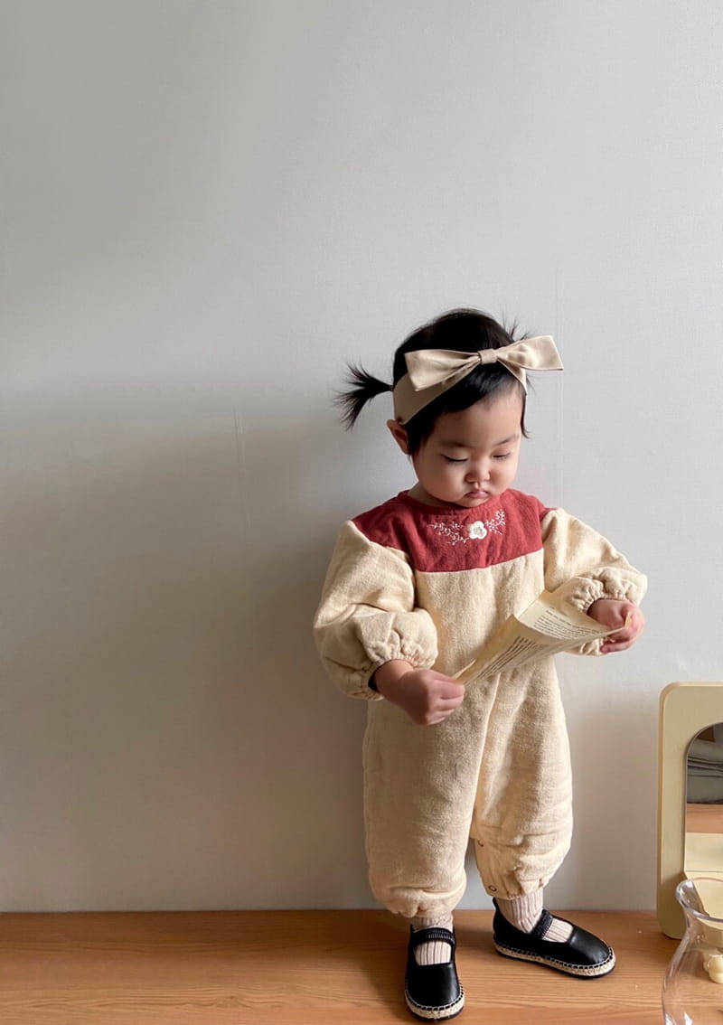 MINI POWDER - Korean Children Fashion - #Kfashion4kids - Color Bonding Bodysuit - 10