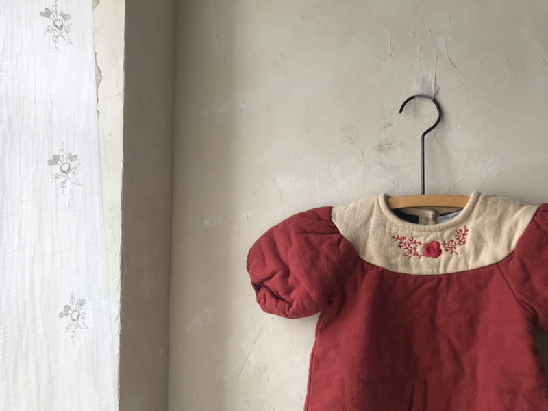 MINI POWDER - Korean Children Fashion - #Kfashion4kids - Color Bonding Bodysuit - 2