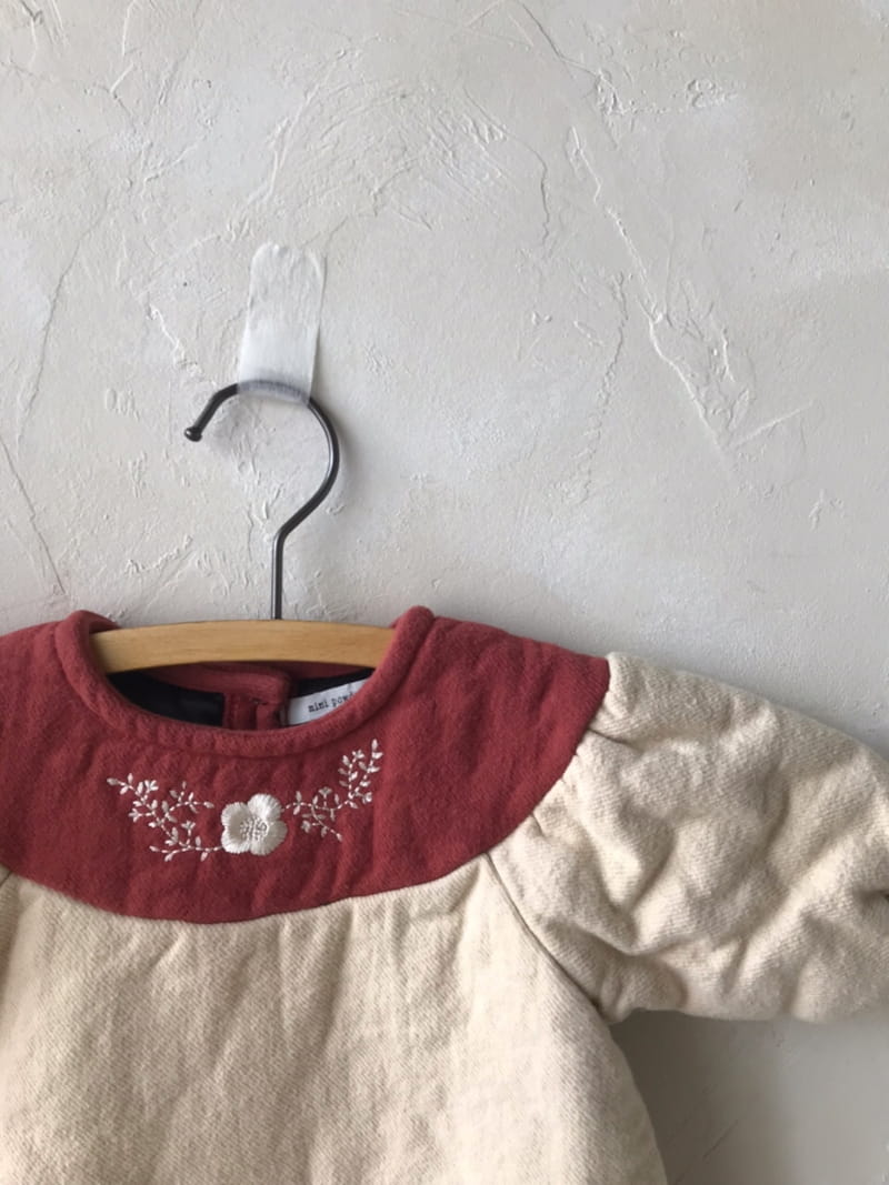 MINI POWDER - Korean Children Fashion - #Kfashion4kids - Color Bonding Bodysuit - 4