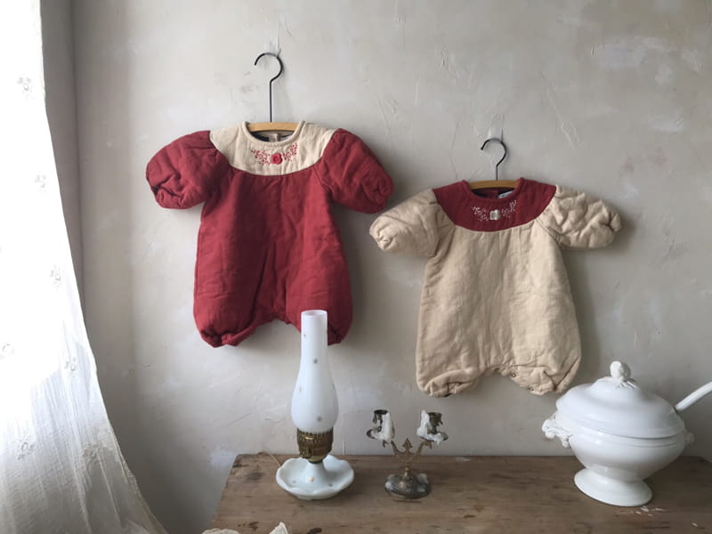 MINI POWDER - Korean Children Fashion - #Kfashion4kids - Color Bonding Bodysuit - 5